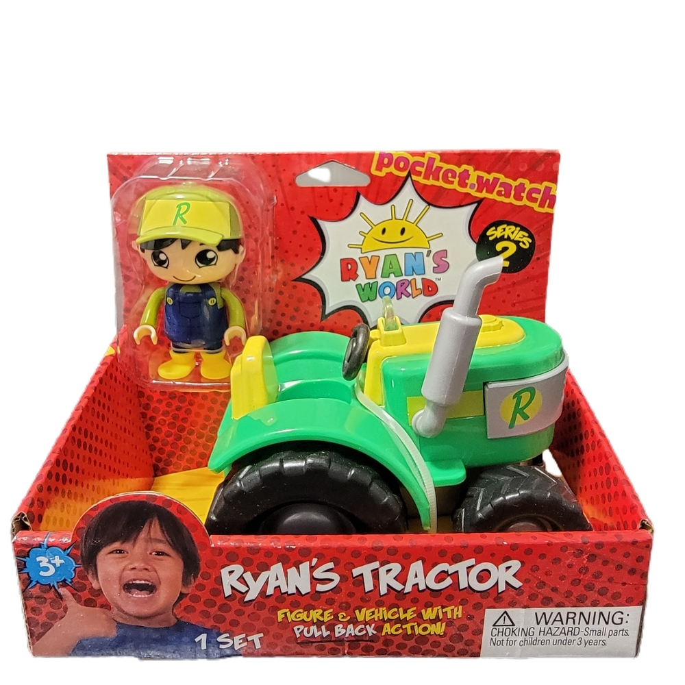 Pocket.watch Ryans‎ Tractor Series 2 Figure And Veh